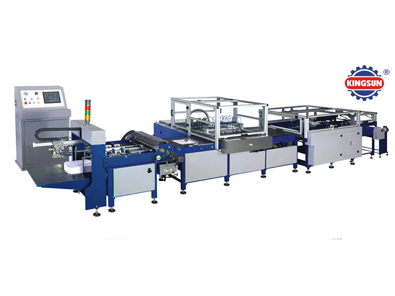 Automatic hard cover making machine