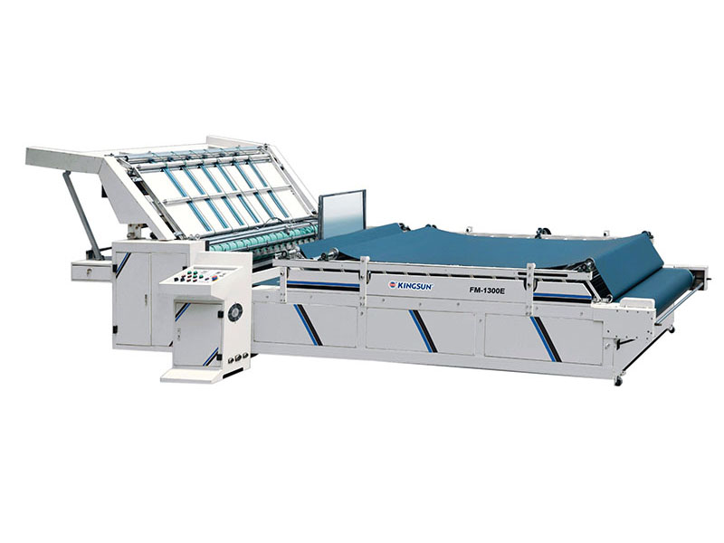 Semi-automatic flute laminating machine