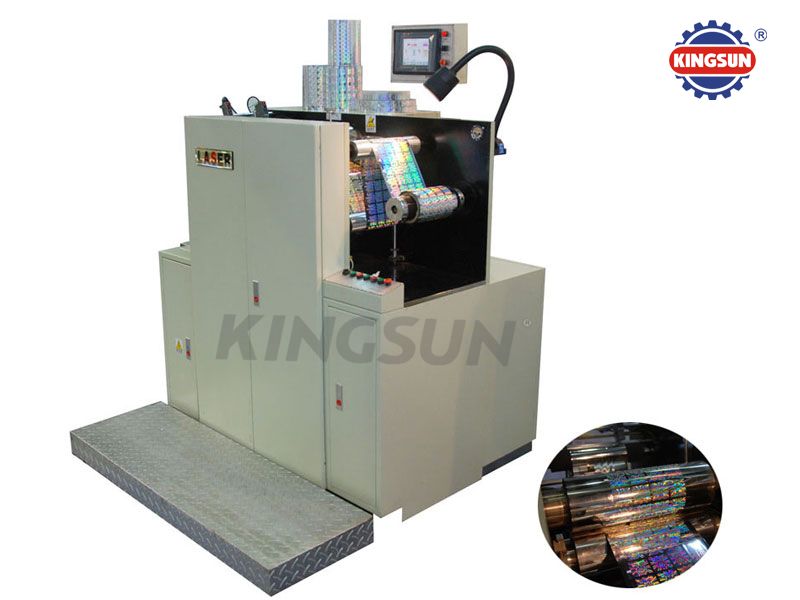 KLJ-250/400 Laser Holographic Label Equidistant Embossing Machine