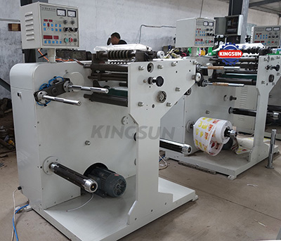 DK-320H high speed label slitter