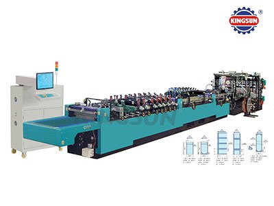 WKS-600HK Computerized Three Side Sealing Zipper Bag Making Machines