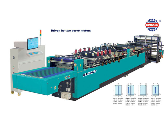 KS-400ZF Middle-sealing,lateral sealing,4 laterals sealing high speed automatic bag making machine