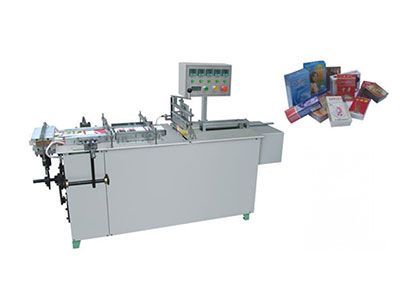 BTB-I Semi-automatic cellophane film wrapping machine