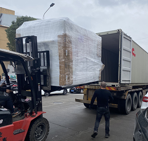 One set 1200 Demetalizer Machine loaded to Egypt!