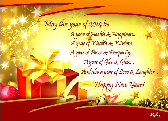 Happy New Year of 2014!