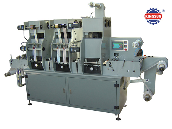 Hologram label hot stamping and die cutting machine